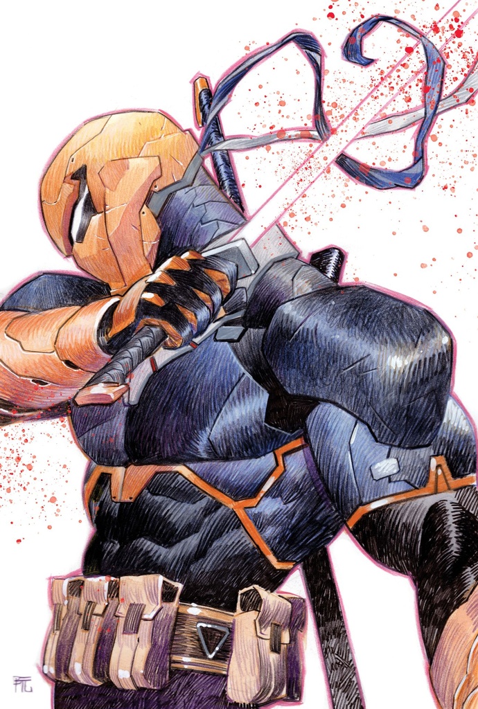 DEATHSTROKE THE TERMINATOR 6 CVR C DIKE RUAN CARD STOCK VAR