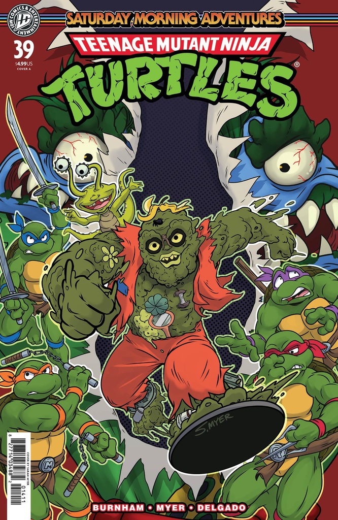 TMNT SATURDAY MORNING ADVENTURES 39 COVER A (MYER)