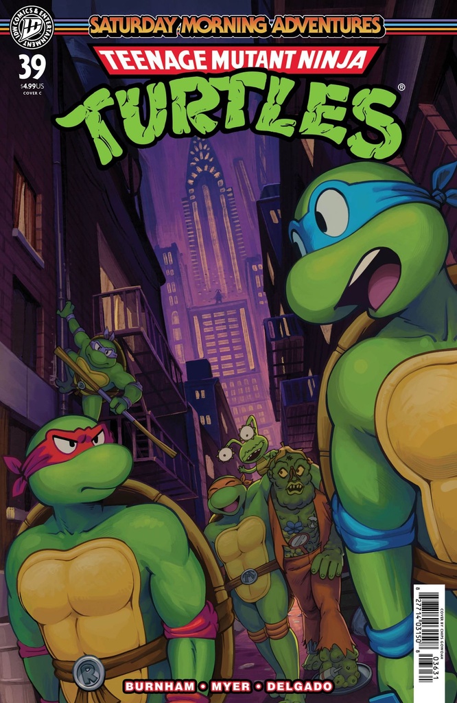TMNT SATURDAY MORNING ADVENTURES 39 VAR C (GOWOAH)