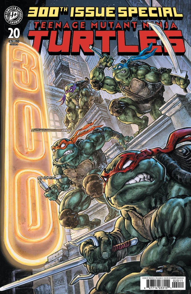 TMNT 20 300TH SPECIAL COVER A (WILLIAMS II)