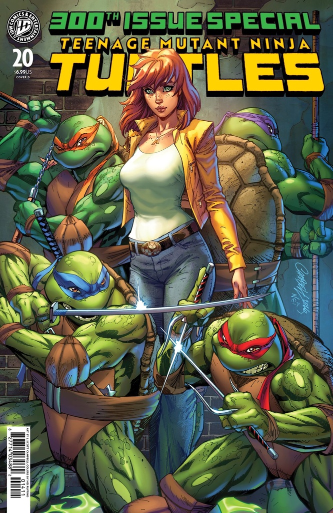 TMNT 20 300TH SPECIAL VAR D (CAMPBELL)