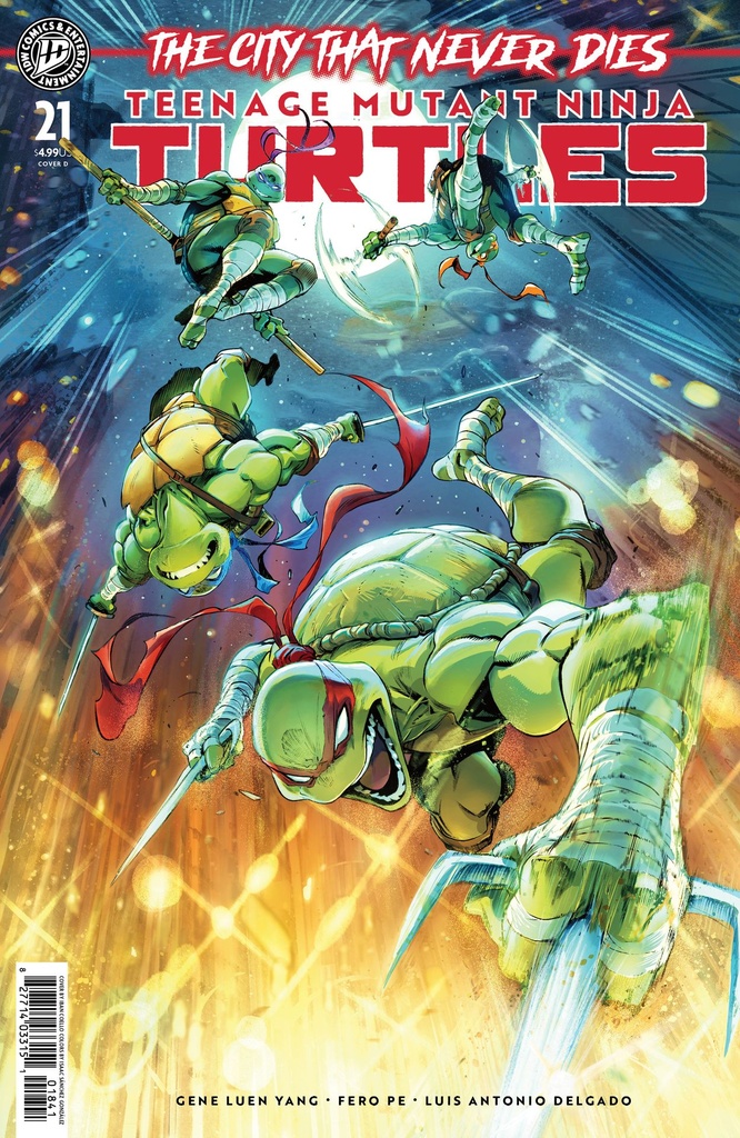 TMNT 21 VAR D (COELLO)