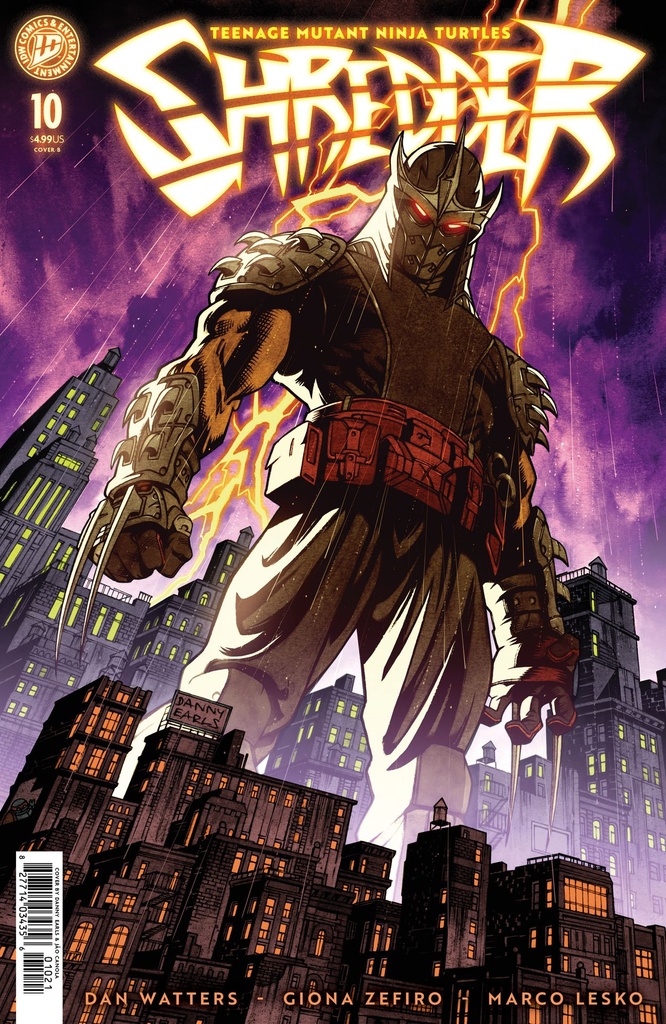 TMNT SHREDDER 10 VAR B (EARLS)