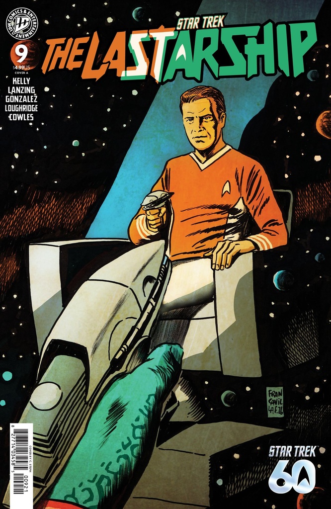 STAR TREK THE LAST STARSHIP 9 COVER A (FRANCAVILLA)