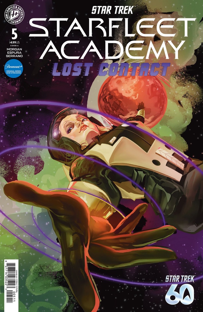 STAR TREK STARFLEET ACADEMY--LOST CONTACT 5 COVER A (ESPUNA)