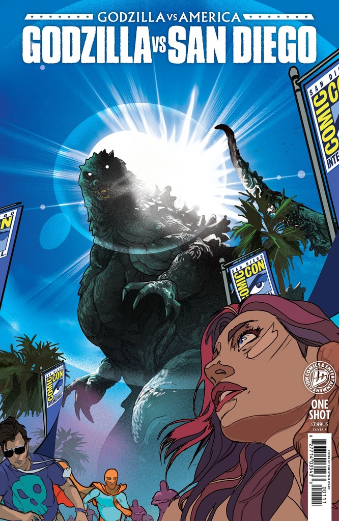 GODZILLA VS. AMERICA SAN DIEGO COVER A (WARD)