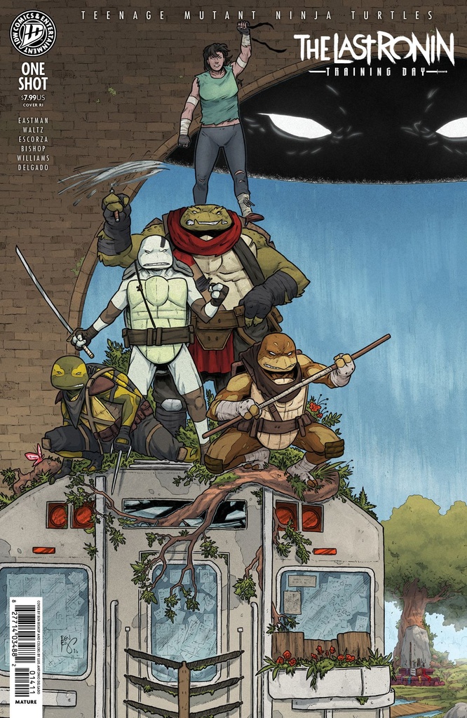 TMNT THE LAST RONIN TRAINING DAY VAR RI (15) (BISHOP)