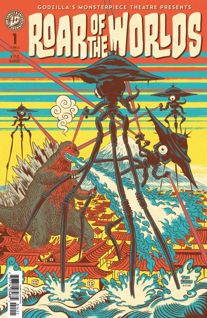 GODZILLAS MONSTERPIECE THEATRE PRESENTS ROAR WORLDS COVER A