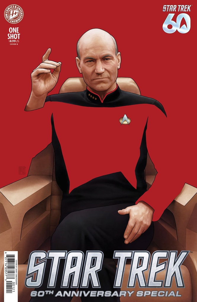 STAR TREK 60TH ANNIVSP VAR B (CHRISTOPHER)