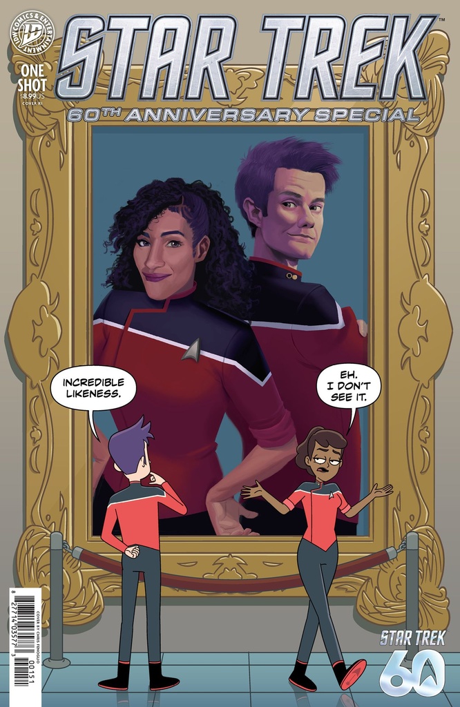 STAR TREK 60TH ANNIVSP VAR RI (15) (FENOGLIO)