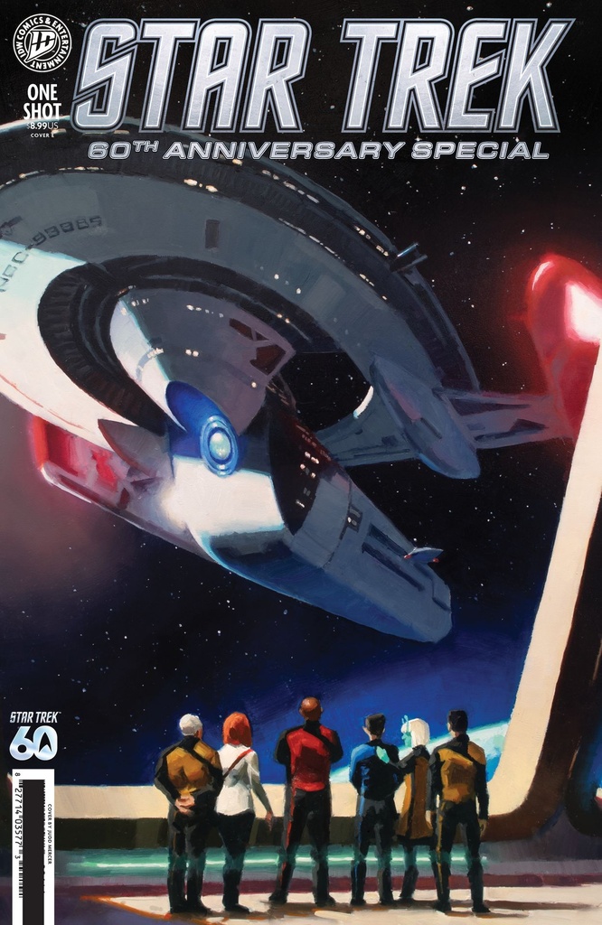 STAR TREK 60TH ANNIVSP VAR E (MERCER)