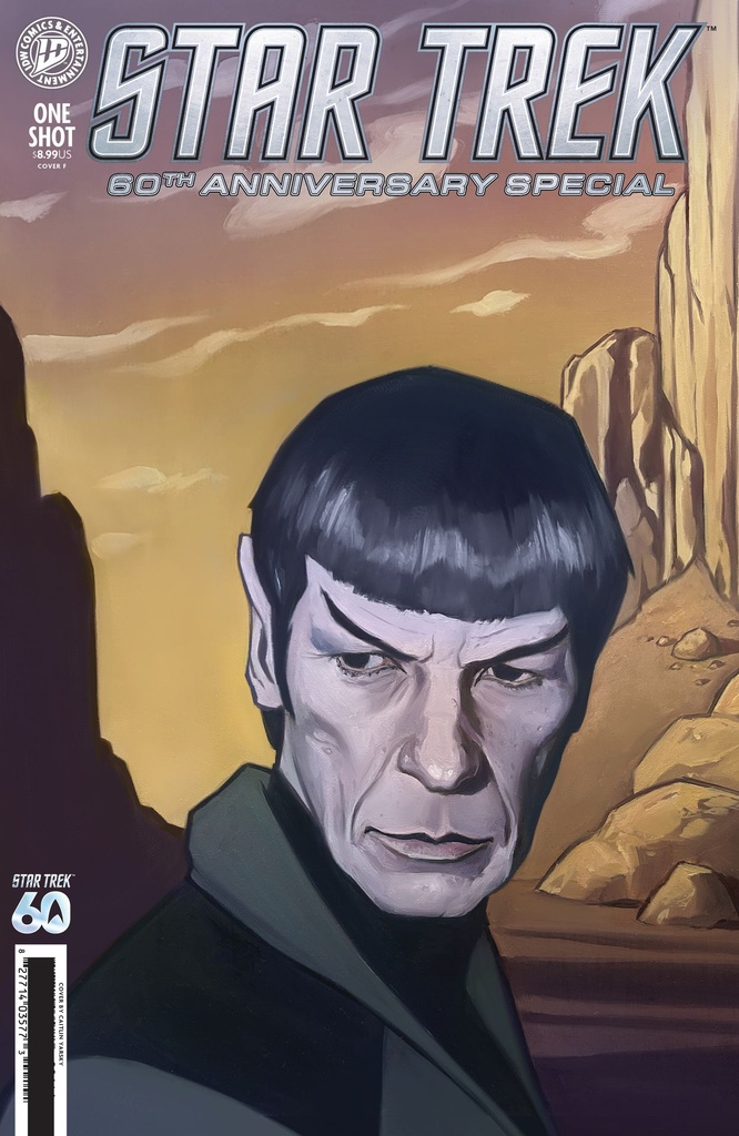 STAR TREK 60TH ANNIVSP VAR F (YARSKY)