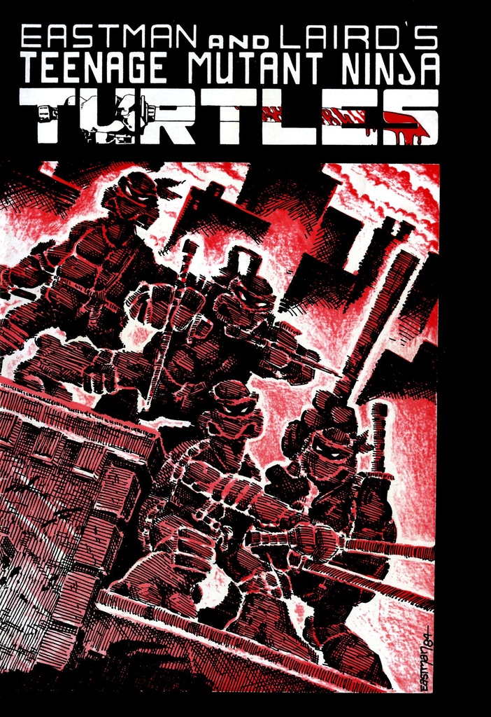 TMNT MIRAGE FACSIMILE 1 VAR B FOIL (EASTMAN & LAIRD)