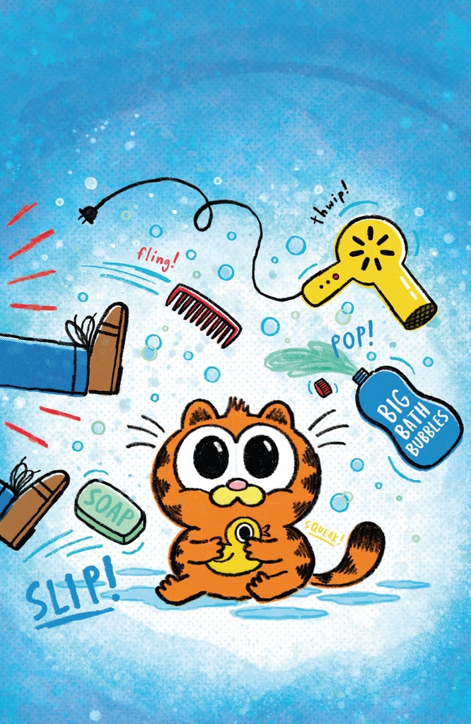BABY GARFIELD 4 C 1 5 INCV (FULL ART CLANTON)