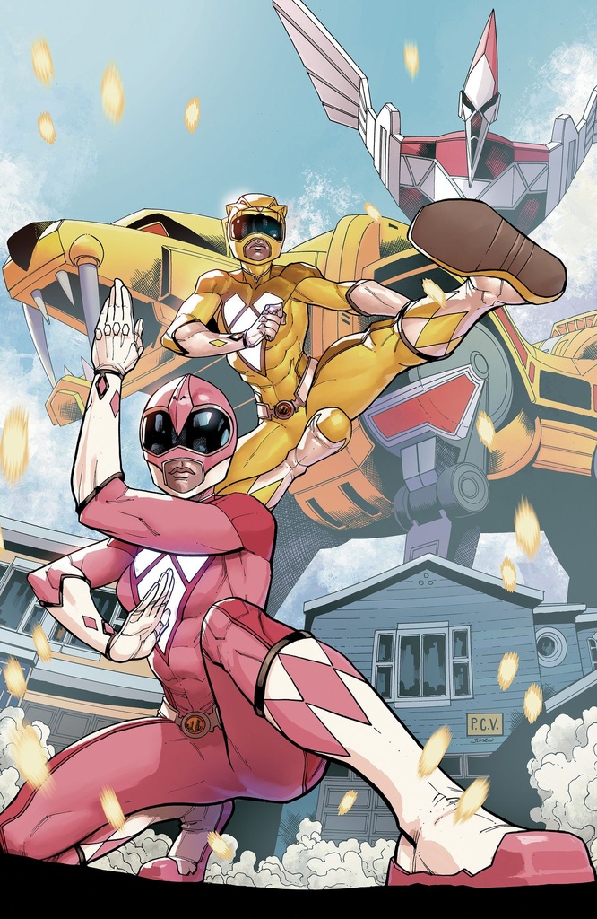 MIGHTY MORPHIN POWER RANGERS (2026) 3 F 1 10 INCV FOIL VAR (