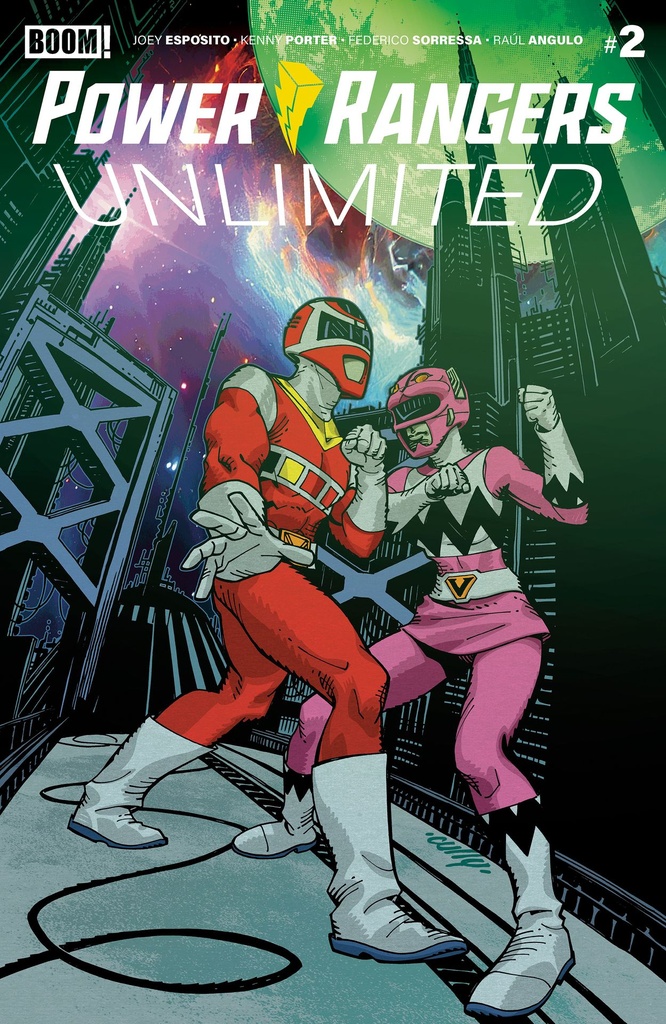 POWER RANGERS UNLIMITED 2 B VAR (DRESSED HAMNER)