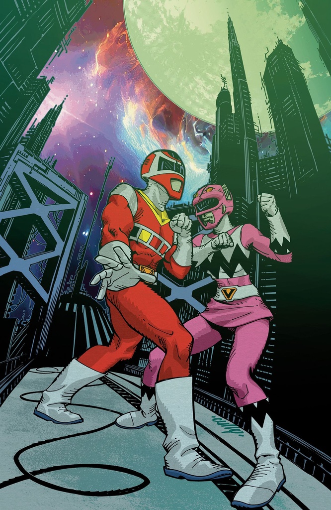 POWER RANGERS UNLIMITED 2 E 1 10 INCV FOIL VAR (FULL ART FOI