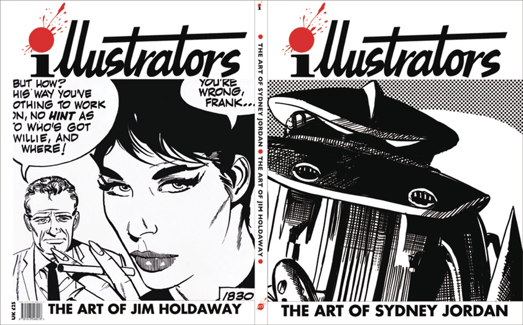 ILLUSTRATORS SPECIAL #10 ART OF SYDNEY JORDAN & JIM HOLDAWAY