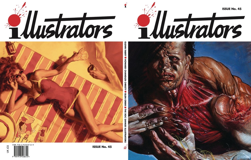 ILLUSTRATORS 45 FRANKENSTEIN CVR