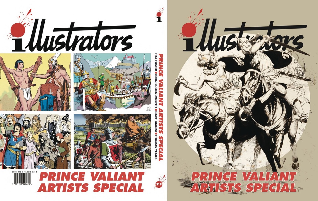 ILLUSTRATORS SPECIAL 19 PRINCE VALIANT LTD ED HC