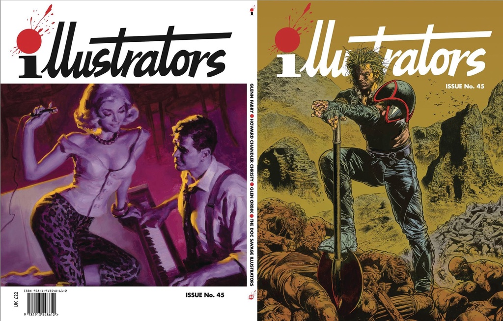 ILLUSTRATORS 45 SLAINE CVR