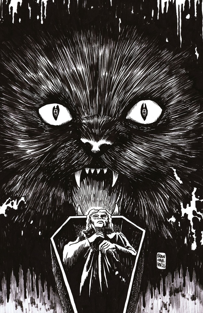 STUFF NIGHTMARES CAT COFFIN 1 I UNLIMITED VAR (FULL ART FRAN