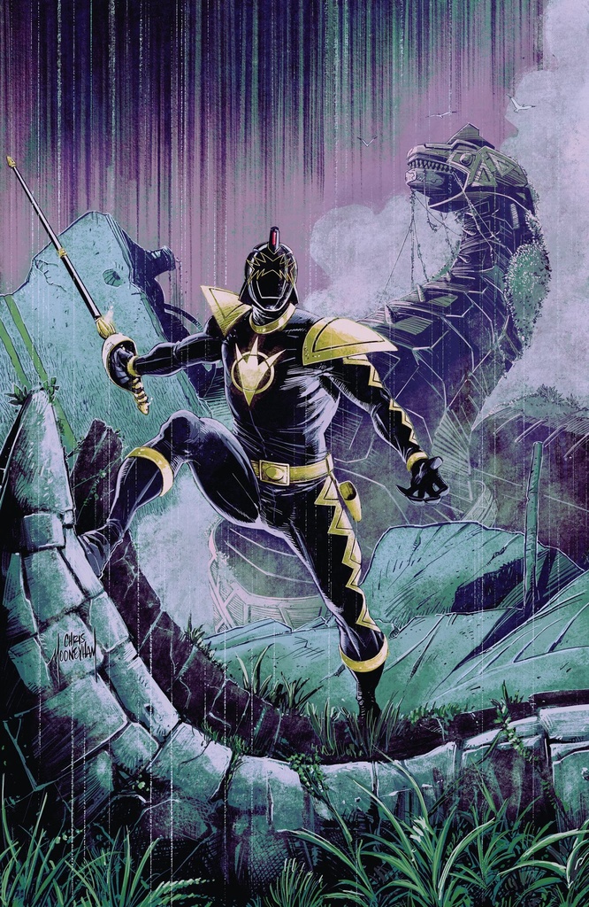 POWER RANGERS GREEN 1 C TOMMY OLIVER CARD STOCK CONNECTING V