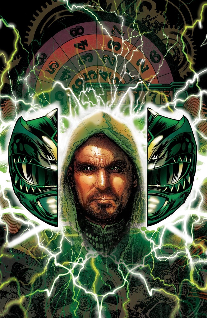 POWER RANGERS GREEN 1 F FOIL VAR (FULL ART FOIL HARRIS)