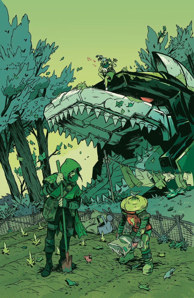 POWER RANGERS GREEN 1 I 1 25 INCV VAR (FULL ART ONO)
