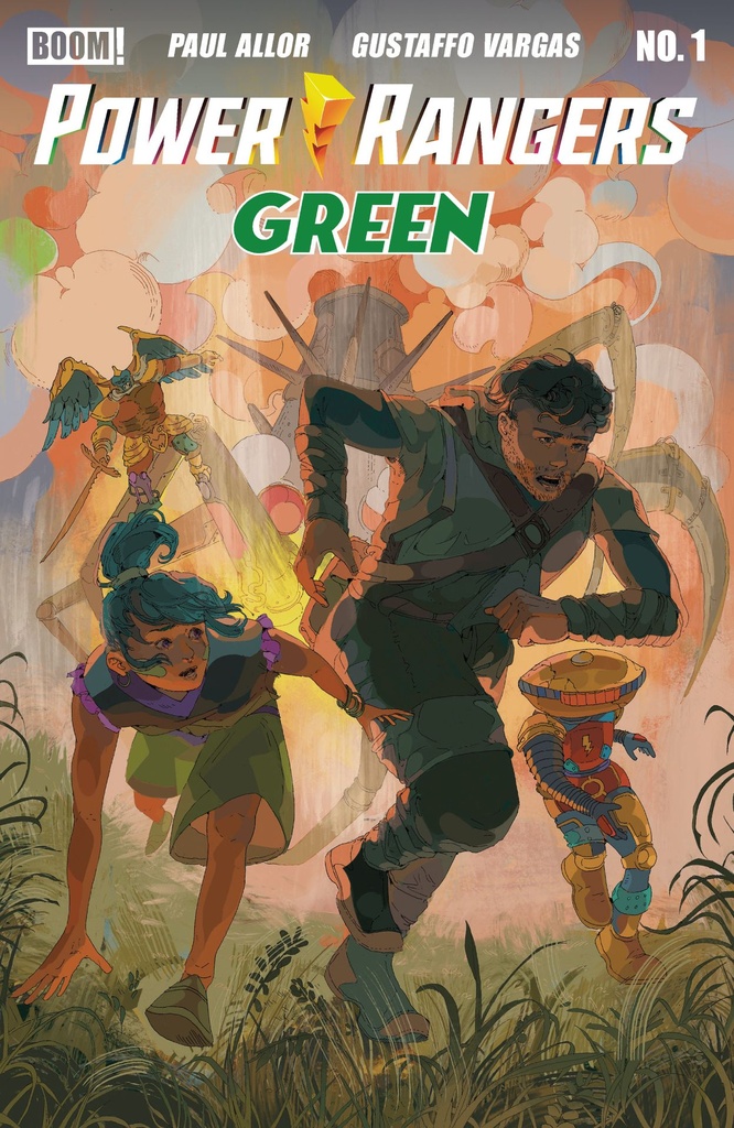 POWER RANGERS GREEN 1 M FOC REVEAL VAR (DRESSED LEE)