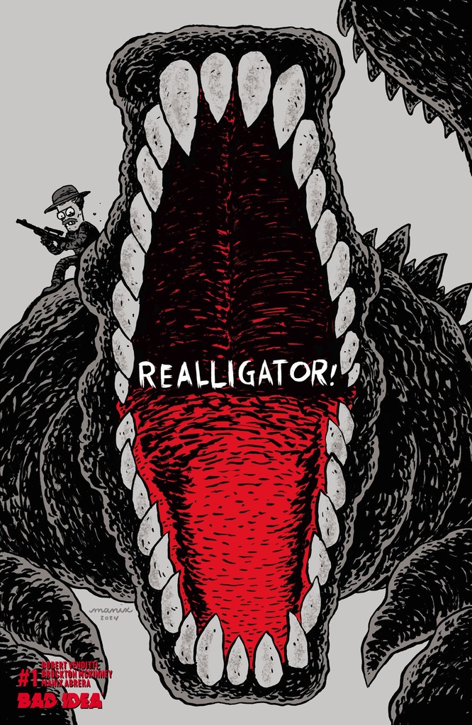 REALLIGATOR 1 (ONE SHOT) CVR A MANIX ABRERA