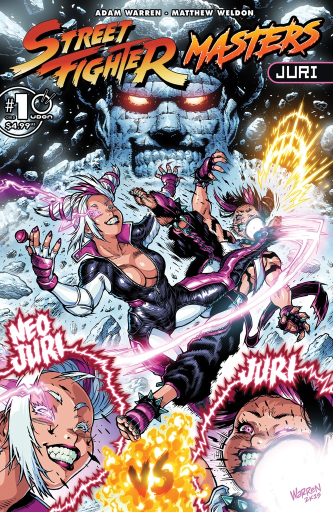 STREET FIGHTER MASTERS JURI 1 (ONE SHOT) CVR D INC 1:5 ADAM