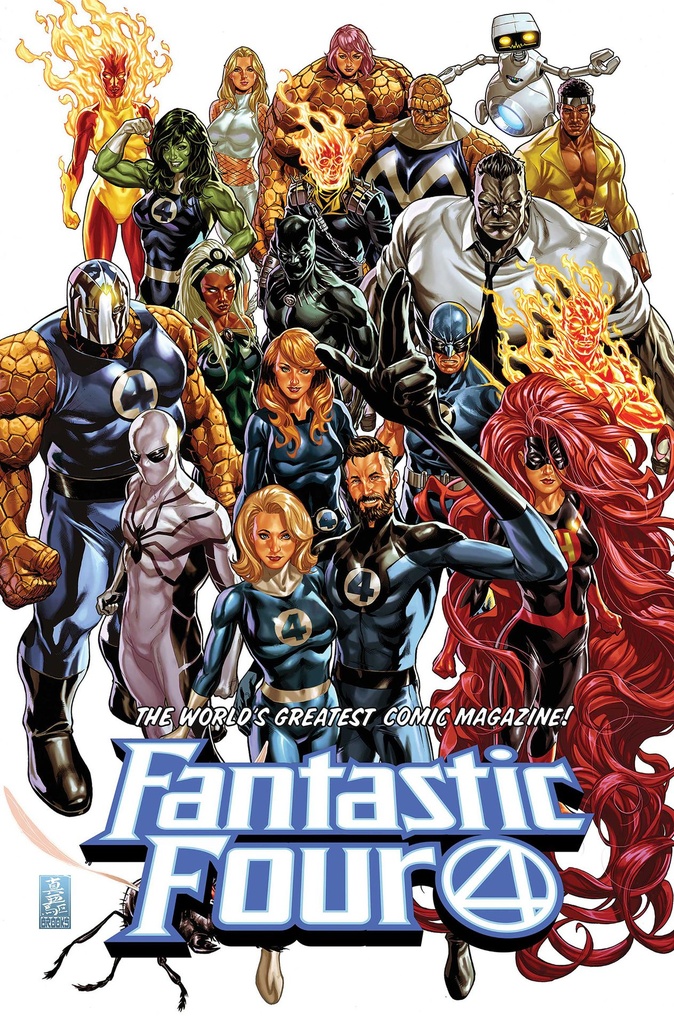 FANTASTIC FOUR BY DAN SLOTT OMNIBUS 2 MARK BROOKS COVER
