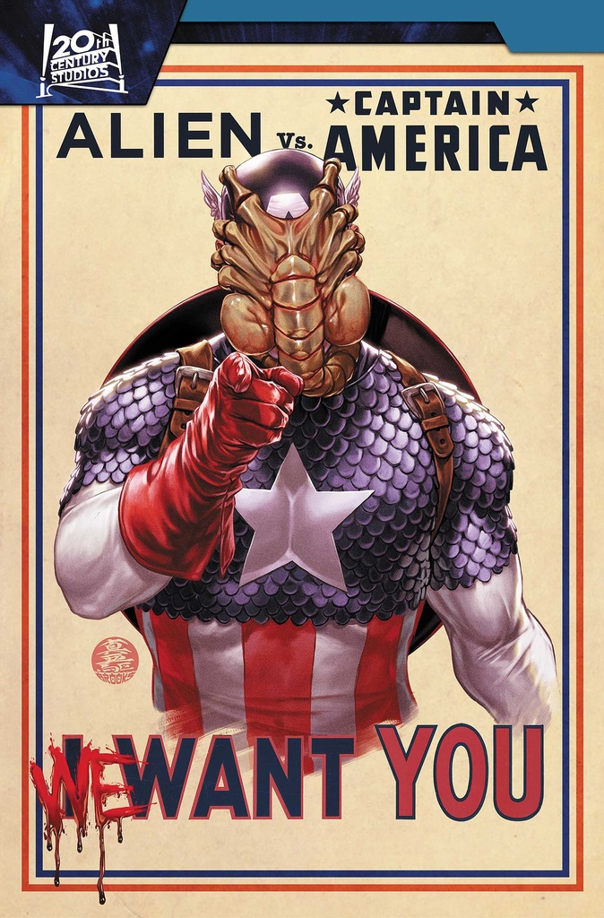ALIEN VS. CAPTAIN AMERICA