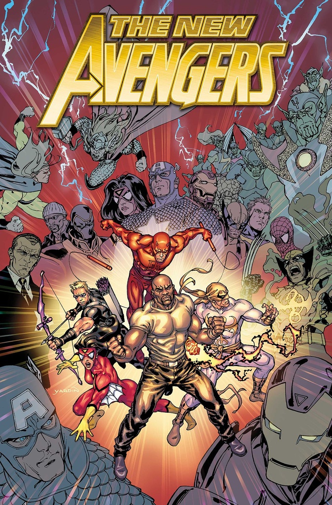 NEW AVENGERS OMNIBUS 3 DAVID YARDIN COVER