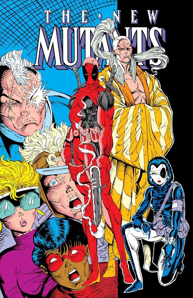 NEW MUTANTS OMN 4 ROB LIEFELD DEADPOOL COVER