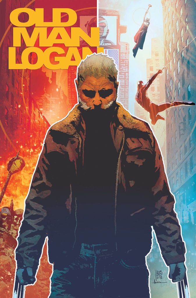 WOLVERINE OLD MAN LOGAN OMN 1 ANDREA SORRENTINO COVER