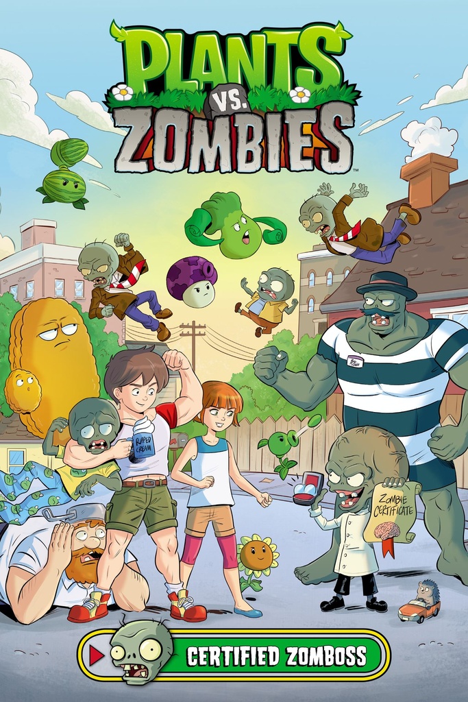 PLANTS VS ZOMBIES VOLUME 26 CERTIFIED ZOMBOSS