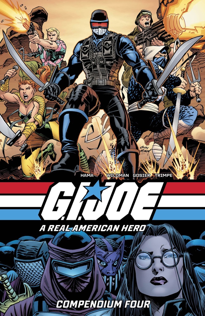 GI JOE A REAL AMERICAN HERO COMPENDIUM 04 ANDY KUBERT & LAUR