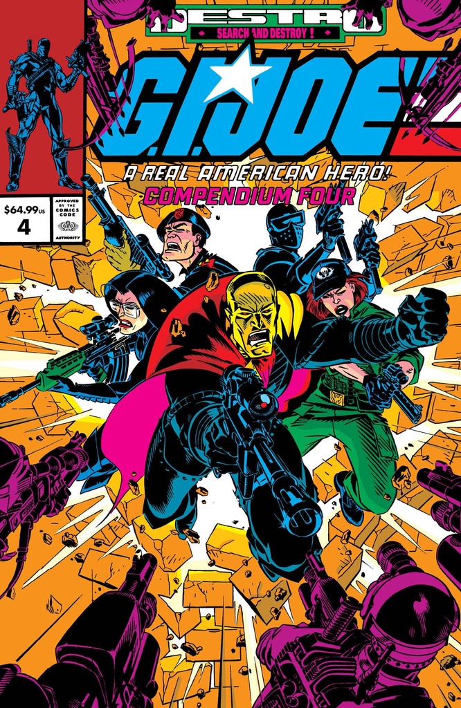 GI JOE A REAL AMERICAN HERO COMPENDIUM 04 DIRECT MARKET EXCL