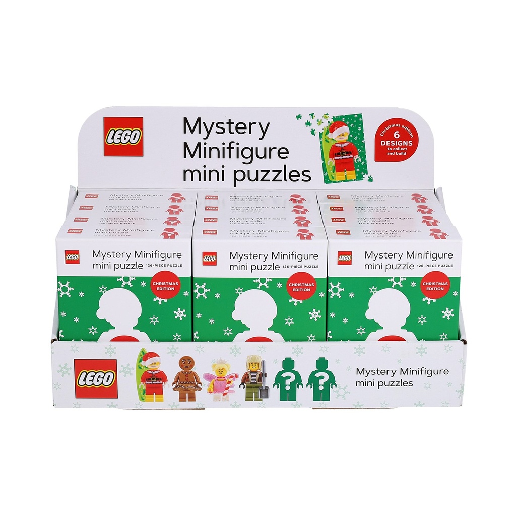 LEGO MYSTERY MINIFIGURE MINI PUZZLE (CHRISTMAS EDITION GREEN