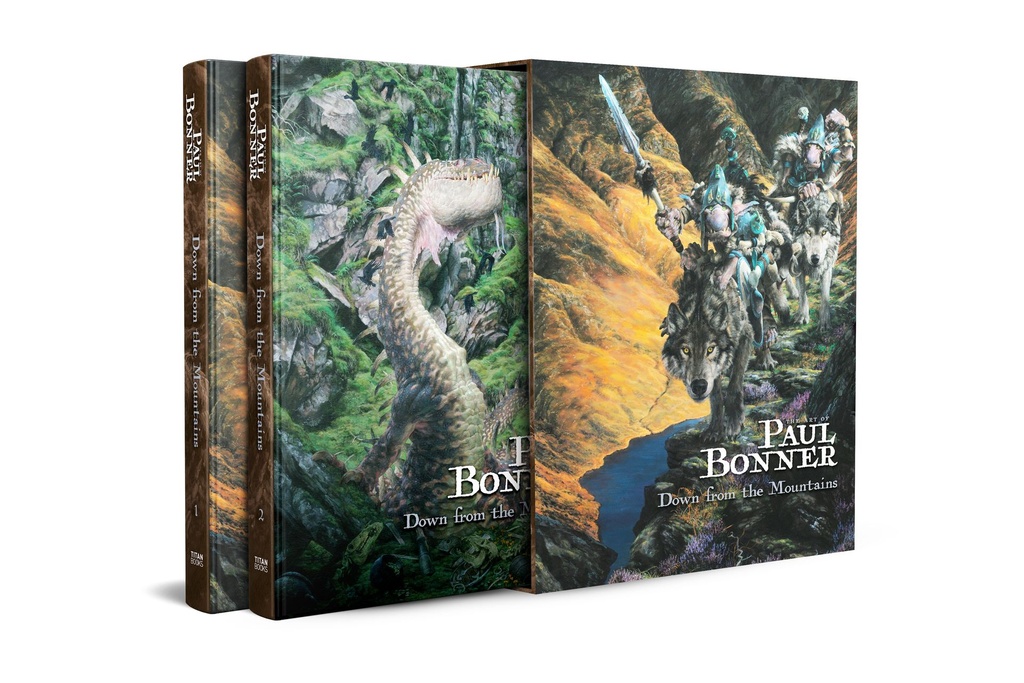 THE ART PAUL BONNER DOWN FROM MOUNTAINS