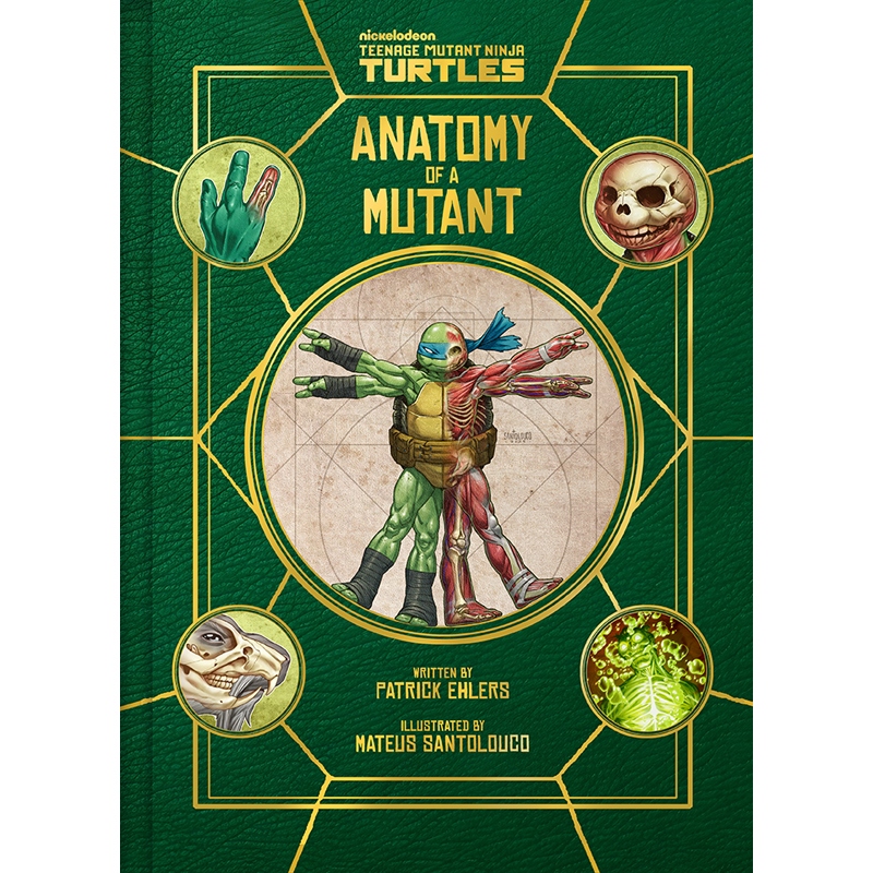 TEENAGE MUTANT NINJA TURTLES HC ANATOMY OF A MUTANT