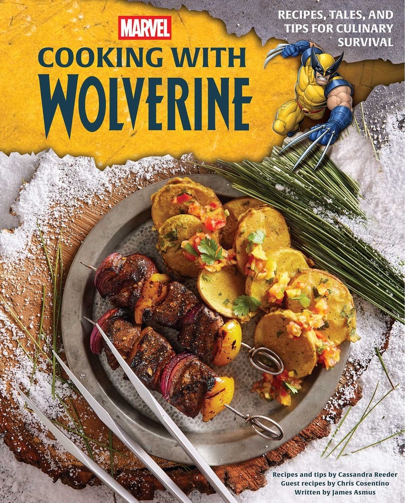 MARVEL COOKING WITH WOLVERINE HC