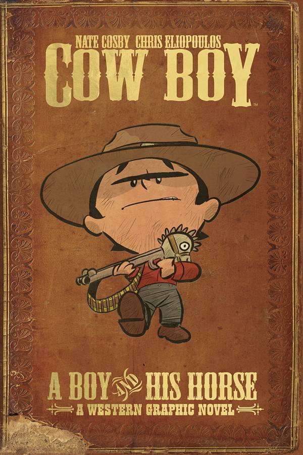 COW BOY 01 BOY AND HIS HORSE