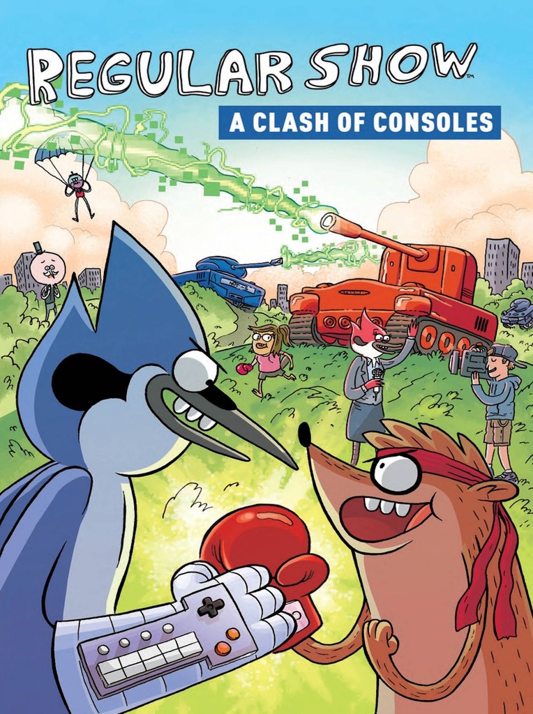 REGULAR SHOW ORIGINAL 03 CLASH OF CONSOLES