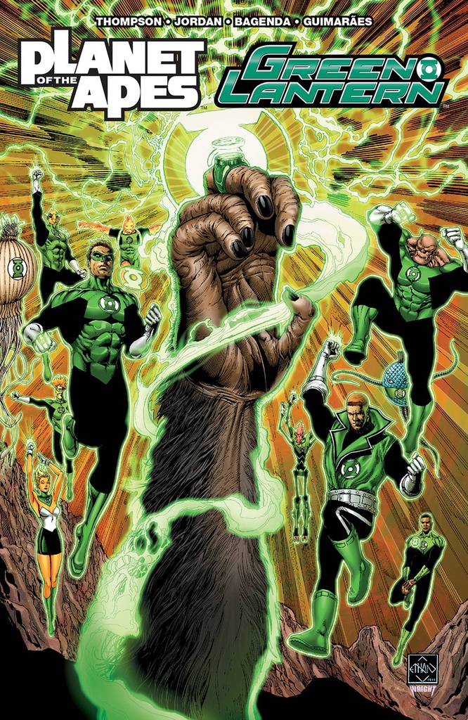 PLANET OF APES GREEN LANTERN