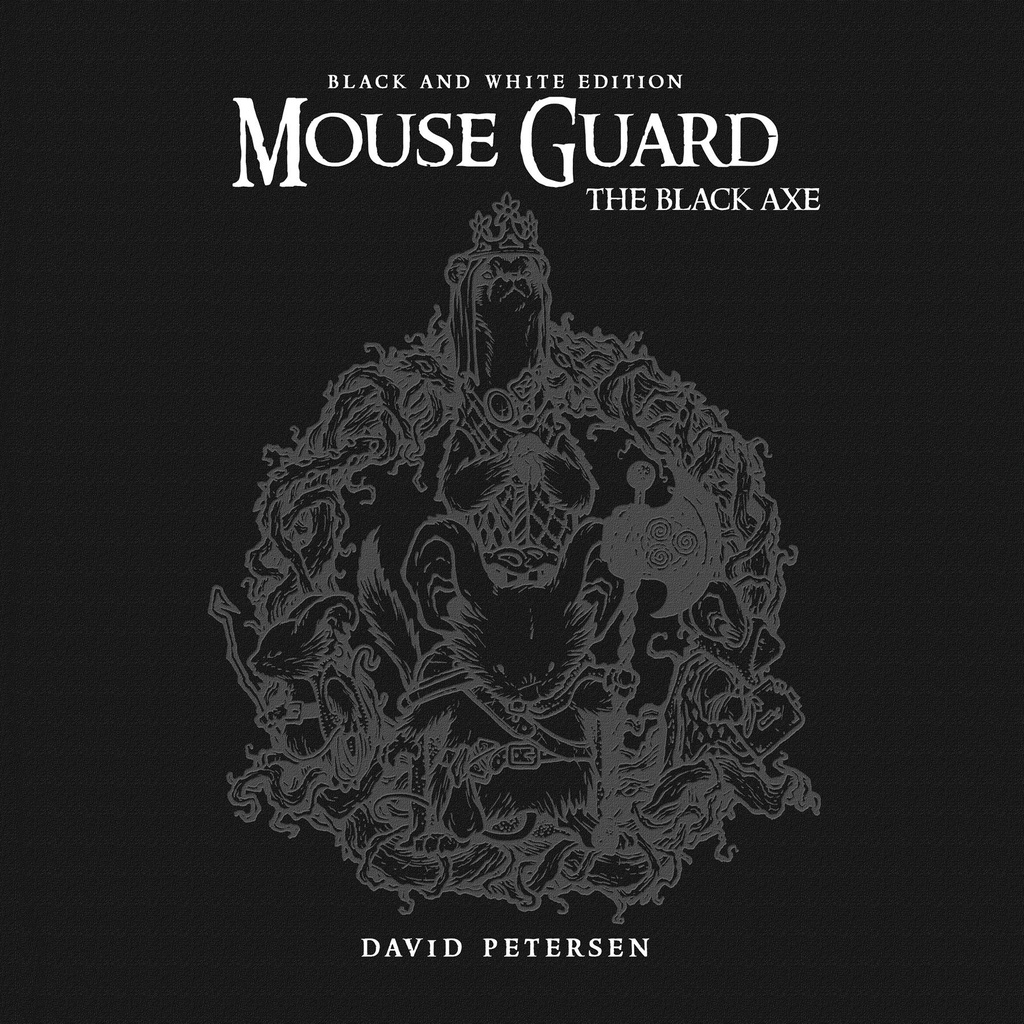 MOUSE GUARD HC 03 BLACK AXE B&W ED