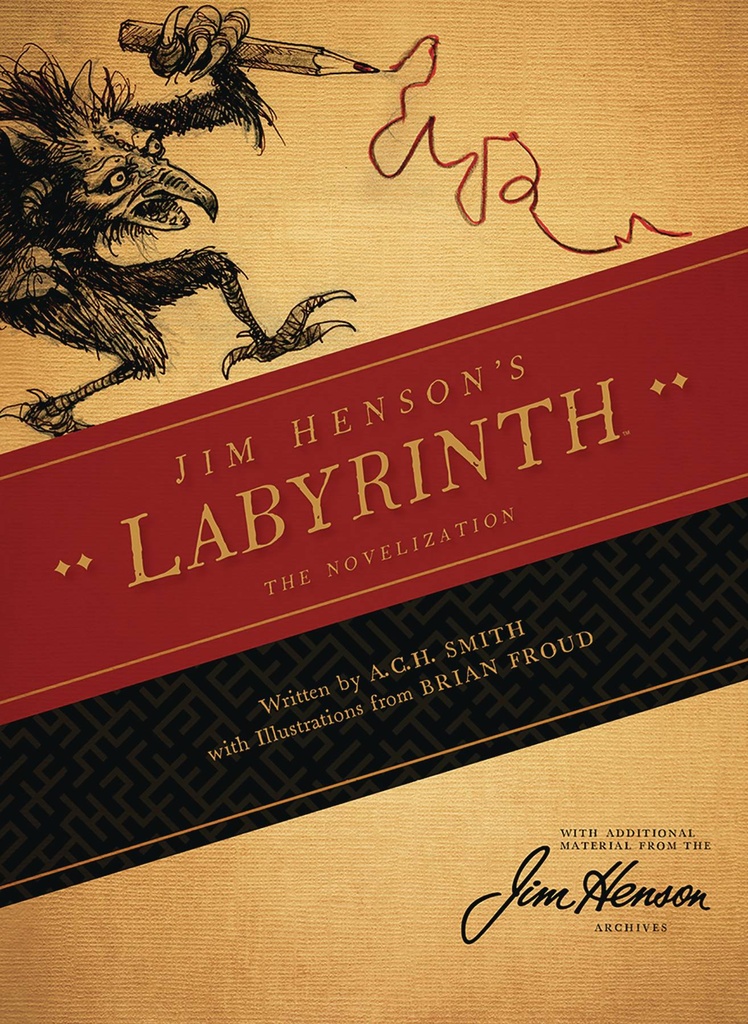 JIM HENSON LABYRINTH NOVEL