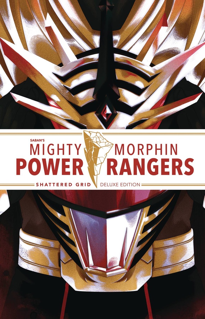 MIGHTY MORPHIN POWER RANGERS DLX HC SHATTERED GRID